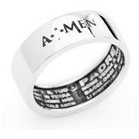 Ring Amen Padre Nostro in Silver APN-14
